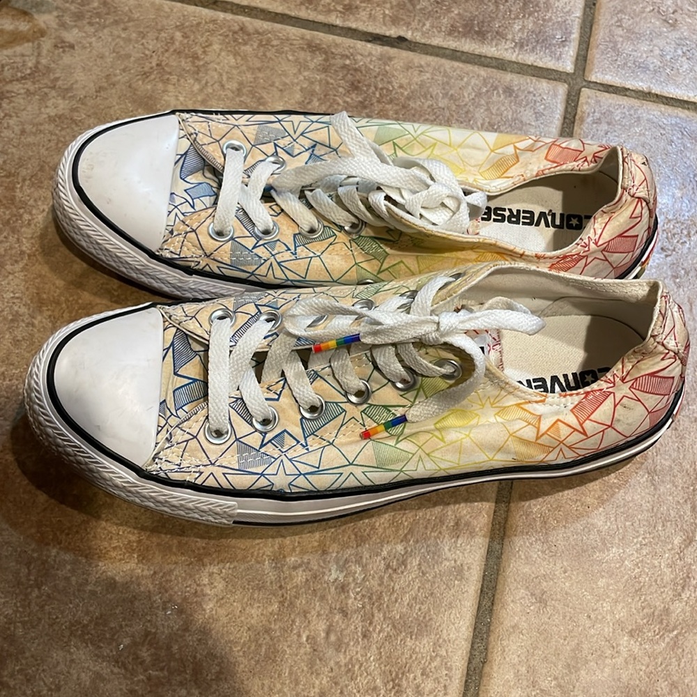 Converse All Star Pride size 9 woman and 7 men